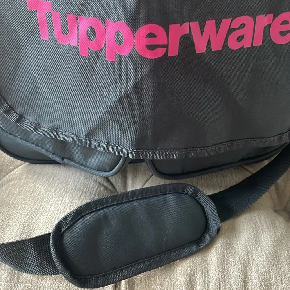 Tupperware Consultant Bag Large Tote with Pockets & Handle Shoulder‎ Strap